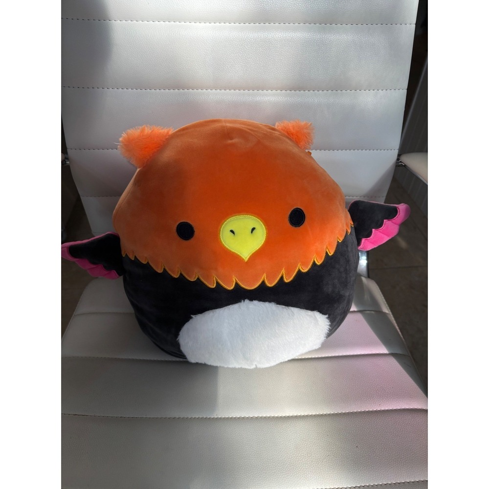 Squishmallows mryna the Griffin Inch 14 Orange Black Mythical